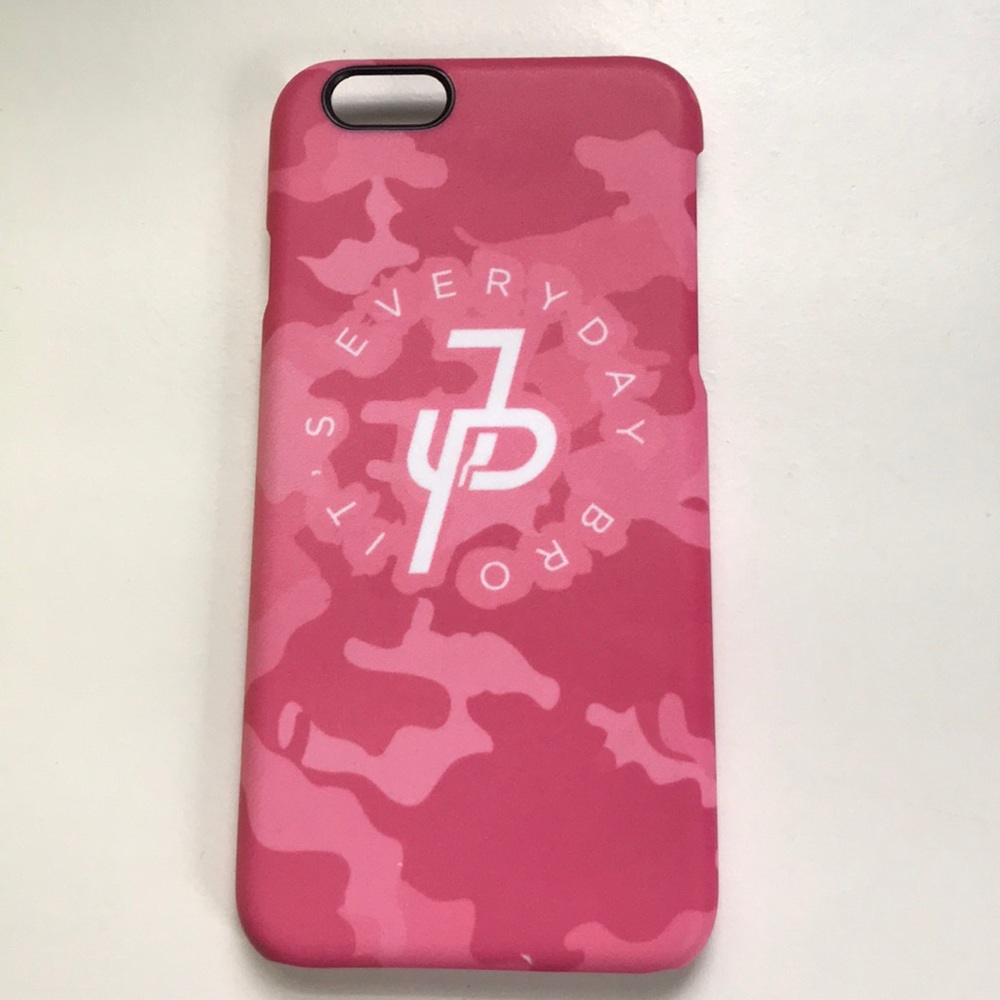 NWOT iPhone 6s Jake Paul Case, Pink Camo